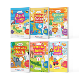 Writing Practice Box Set for Kids – 6 Fun Books to Build Tracing Skills, Pencil Control & School Readiness | Pre-Writing Activities for Ages 2–5
