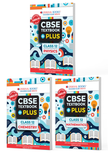 CBSE Textbook Plus for Physics, Chemistry & Mathematics Class 12 (Set of 3 Books) For 2026 Exam