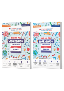 One For All Workbook Concept Wise Class-1 Science & English (Set Of 2 Books) (For Latest Exam)