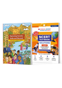 NCERT Social Science (Exploring Society India And Beyond) Textbook With Textbook Solutions for Class 6 | Set of 2 Books | Covered Concept, Mind Maps, Mock Papers | Updated NCERT Pattern (For Upcoming Exams)