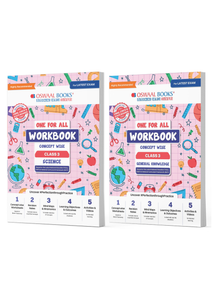 One For All Workbook Concept Wise Class-3 Science & General Knowledge (Set Of 2 Books) (For Latest Exam)