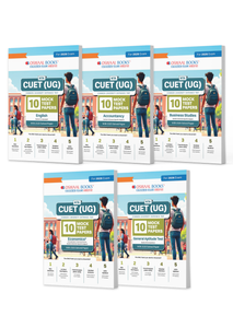 NTA CUET (UG) Mock Test Papers | English, Accountancy, Business Studies, Economics & General Aptitude Test (Set of 5 Books) | For 2026 Exam