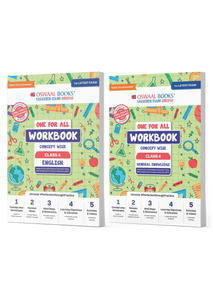 One For All Workbook Concept Wise Class-4 English & General Knowledge (Set Of 2 Books) (For Latest Exam)
