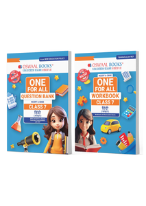 One For All Question Bank + One For All Workbook (NCERT & CBSE) Class 7 Hindi (Set Of 2 Books) | Updated As Per NCF For Latest Exam