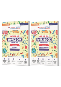 One For All Workbook Concept Wise Class-2 Science & General Knowledge (Set Of 2 Books) (For Latest Exam)