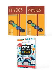 NCERT Textbook Supplement & CBSE Textbook Plus Physics For Class 12 | Competency Focused Questions | Concept Clarity, Mind Maps | Set Of 3 (For 2026 Exam)