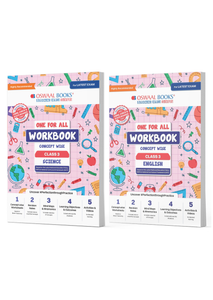 One For All Workbook Concept Wise Class-3 Science & English (Set Of 2 Books) (For Latest Exam)