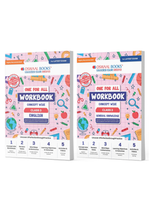 One For All Workbook Concept Wise Class-3 English & General Knowledge (Set Of 2 Books) (For Latest Exam)