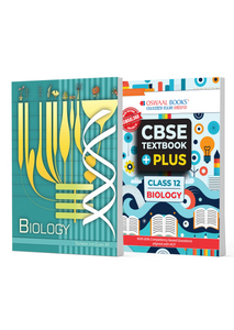 NCERT Textbook Supplement & CBSE Textbook Plus Biology For Class 12 | Competency Focused Questions | Concept Clarity, Mind Maps | Set Of 2 (For 2026 Exam)