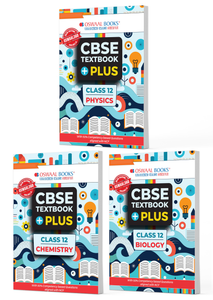 CBSE Textbook Plus for Physics, Chemistry & Biology Class 12 (Set of 3 Books) For 2026 Exam