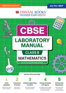 CBSE Laboratory Manual Class 8 Mathematics Book | As Per NEP | Latest Updated
