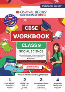 CBSE Workbook | Social Science | Class 9 | Updated as per NCF | For better results | For Latest Exam