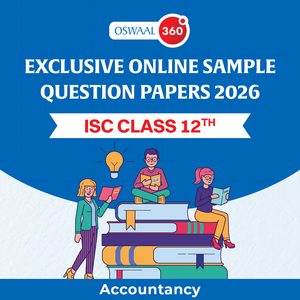 Oswaal Exclusive Online Sample Question Papers 2026 - ISC - Class 12th - Accountancy - Set of 5