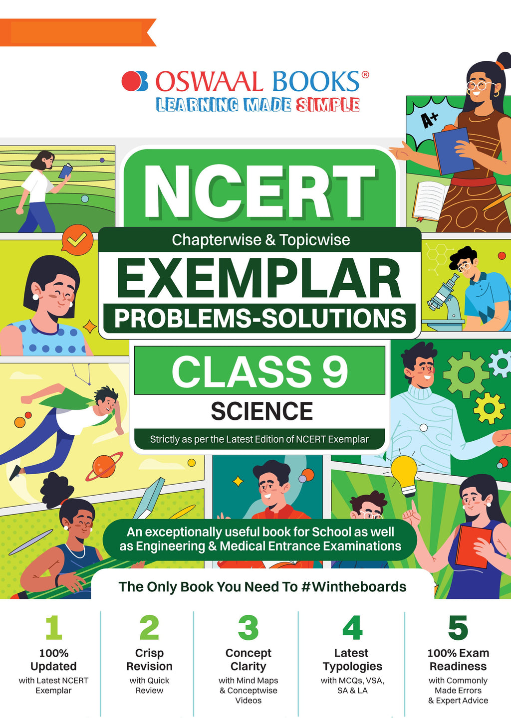 NCERT Exemplar (Problems - Solutions) Class 9 Science Book – Oswaal Books