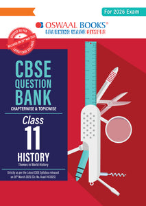 CBSE Question Bank Class 11 History For 2026 Exam