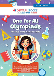 One for All Olympiads Chapter-wise Previous Years' Solved Papers, Prep-Guide Class 6 Science For 2025 Exam