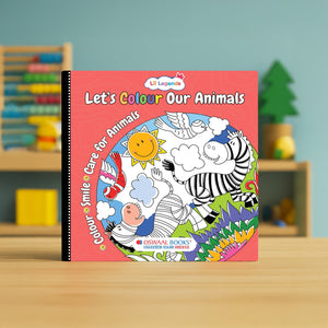 Oswaal Lil Legends: Let's Colour our Animals