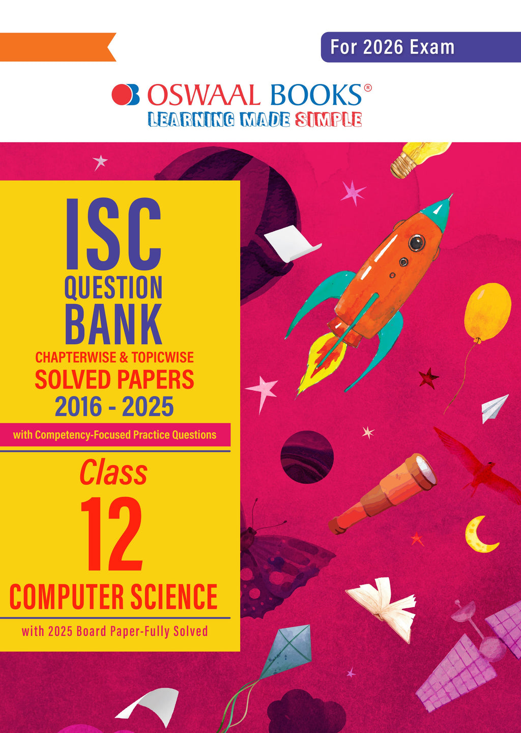 ISC Class 12 Computer Science Question Bank | For 2026 Board Exams ...