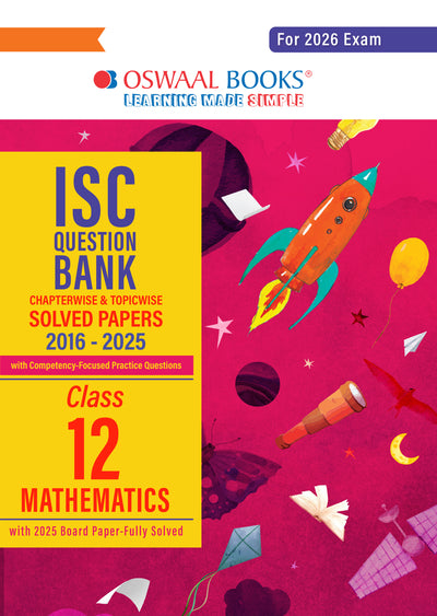 ISC Question Bank Chapterwise & Topicwise Solved Papers Class 12 Mathematics For 2026 Exam