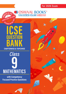ICSE Question Bank Chapterwise & Topicwise Solved Papers Class 9 Mathematics For 2026 Exam