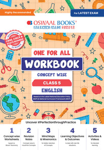 One For All Workbook | Concept Wise Class-5 English Book | For Latest Exam