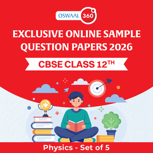 Oswaal Exclusive Online Sample Questions Papers 2026 - CBSE - Class 12th - Physics - Set of 5
